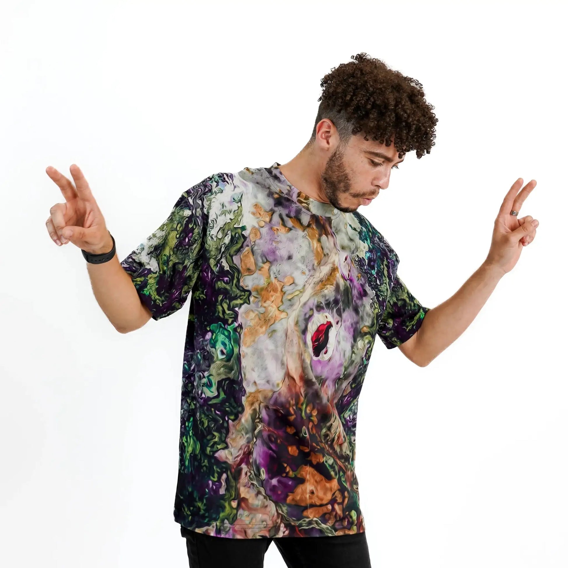 Liquid Dream - Men's Oversized Limited Edition T-Shirt - Matter of Spirit