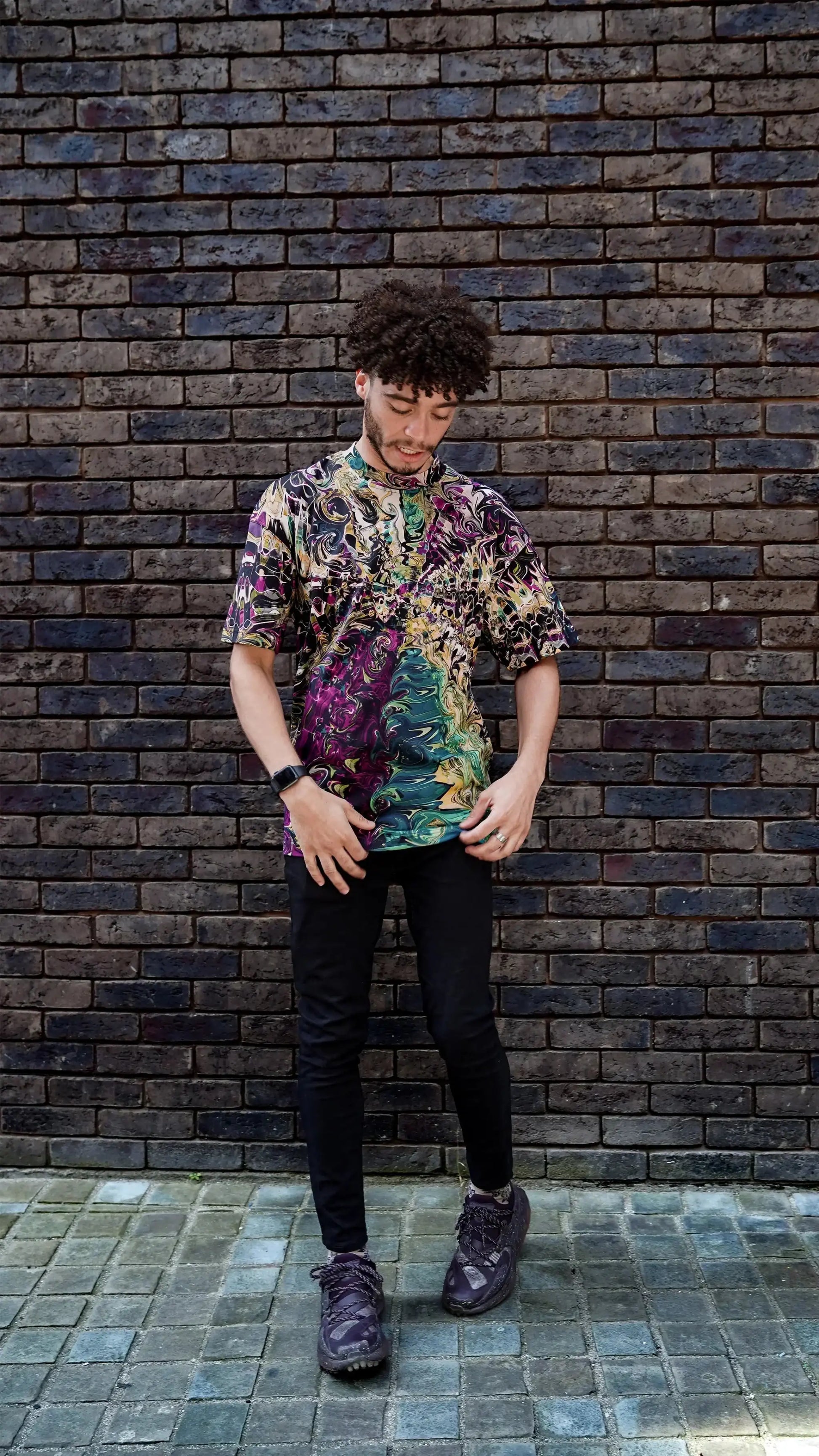 Osmosis - Men's Oversized T-Shirt - Matter of Spirit