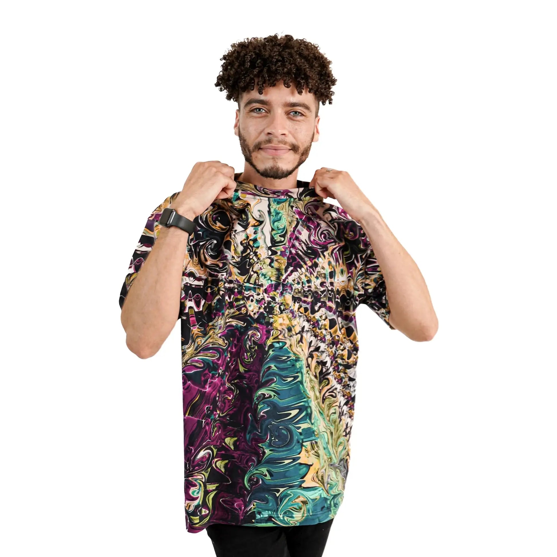 Osmosis - Men's Oversized T-Shirt - Matter of Spirit
