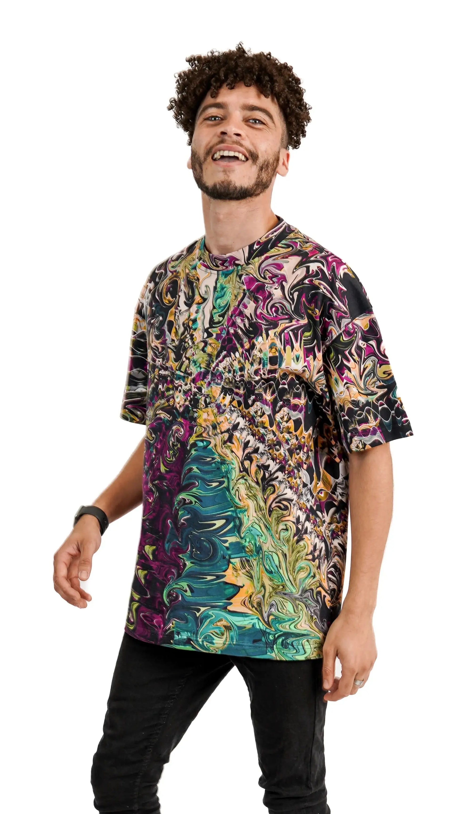 Osmosis - Men's Oversized T-Shirt - Matter of Spirit